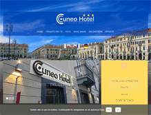 Tablet Screenshot of cuneohotel.com